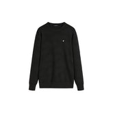 Men's Crew Neck Jacquard Pullover